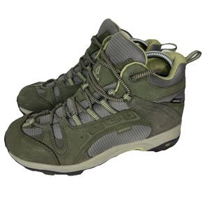Vasque VST Gore-Tex Hiking Boots 7391 Green Shoes Outdoors Women Size 9 M Medium